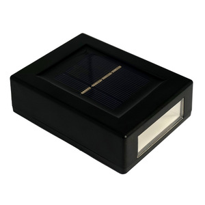 Lampe murale extérieure à LED à énergie solaire, éclairage continu de 6 à 12 heures, lumière ambiante pour la décoration de la cour - Product Image 4