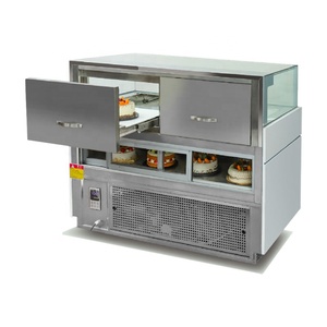 Kimay duy nhất-nhiệt độ bánh hiển thị Máy làm lạnh phía trước thiết kế trong suốt cho sô cô la và món tráng miệng với trở lại lưu trữ phòng - Product Image 2