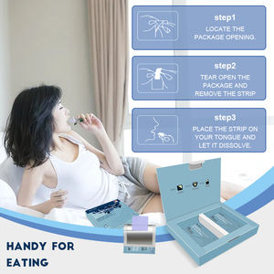 Bandes blanchissantes pour les dents à dissolution rapide conçues sur mesure, suppléments naturels pour la peau, bandes blanchissantes pour la bouche - Product Image 3