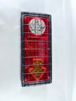 Nouveau feu arrière électronique ENSAITE 24V 140-2LED en maille de fer pour remorque, camion, voiture modifiée