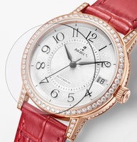 Montre mécanique à cadran en nacre 5ATM Montre en diamant de mode étanche pour dame