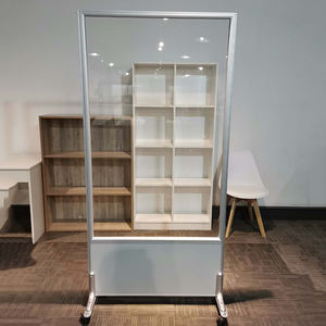 Cloisons mobiles en acrylique transparent, cloisons en plexiglas, cloisons autoportantes, vente en gros à prix réduit - Product Image 5