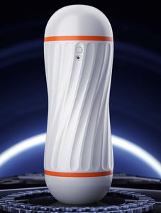 2 In 1 Mannelijke Masturbator Cup 10 Trillingsmodi Usb Oplaadbare Zachte Realistische Mouw Volwassen Seksspeeltje Voor Mannen Krachtige Stimulatie - Product Image 5