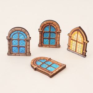 Accesorios para el Hogar, Mini Ventanas, Serie Retro, Modelos de Ventanas, Adornos Navideños para Hacer Uno <span class=keywords><strong>Mismo</strong></span> - Product Image 3