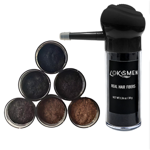 Poudre de Kératine Bio 100% Naturelle pour Épaississement Capillaire, Fibres de <span class=keywords><strong>Cheveux</strong></span> Humains Réelles, Spray Fixateur Coiffant avec Applicateur pour la Repousse des <span class=keywords><strong>Cheveux</strong></span> - Product Image 4