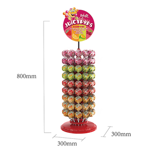Chân không hình thành Lollipop chủ hiển thị Countertop trường hợp <span class=keywords><strong>PP</strong></span> nhựa Lollipop kẹo hiển thị đứng - Product Image 3