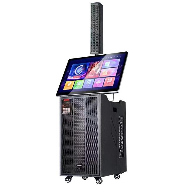 10/12/15 Inch Professional Multifunctional Speaker with Big Monitor Support YouTube, Google for Home Theater, Karaoke