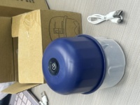 Babyvoedingsgeschikte, multifunctionele, automatische, draadloze elektrische knoflookpers/mixer met drukknop, 260ml capaciteit, voor groenten en fruit