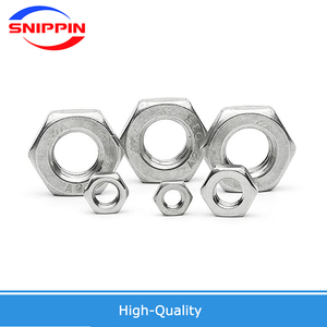 304 316 thép không gỉ gb6172.1 Hex lục giác mỏng mứt ngắn hạt thấp M2 M2.5 M3 M4 M5 M6 M6-0.75 M8 M10 hạt mét - Product Image 4