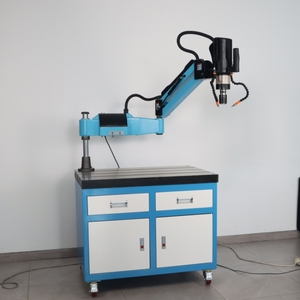 Máquina de brazo de rosca de tuerca eléctrica Servo CNC automática M20 Engranaje de perforación y roscado universal y componentes del núcleo del motor - Product Image 6