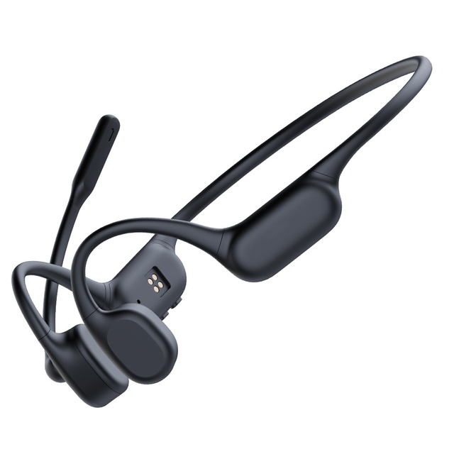 S18M Bone Conduction Headphones 5.3 IPX6 Waterproof Sports Running Microphone Wireless Ear-hook Earphones Private Mold Voice