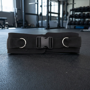 Adjustable Black Neoprene <b>Powerlifting</b> <b>Belt</b> Steel Rings Waterproof Breathable Professional Protection for Weight Training - Product Image 3