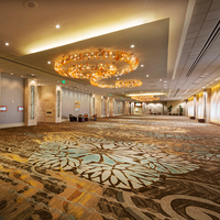 Tapis de salle de banquet au design moderne Axminster personnalisé, tapis de chambre d'enfant, tapis de sol décoratif pour la conception de murs de salle de banquet