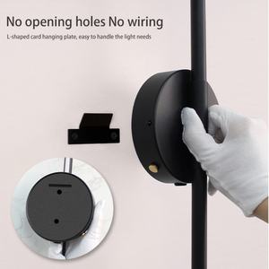 Applique murale sans fil rechargeable, luminaire mural décoratif en forme de longue bande, avec télécommande et batterie intégrée - Product Image 4