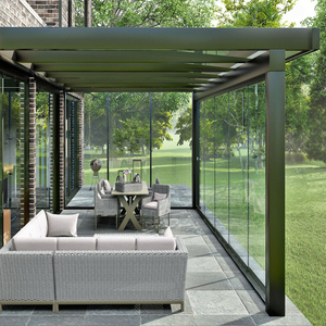 Verrière en profilés aluminium, jardin d'hiver et maison de soleil avec toit en polycarbonate - Product Image 2