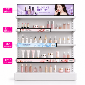 Supermarket Ultra Wide Strip Shelf Advertising Digital Signage Monitor Type Stretched Bar Lcd <b>Display</b> Screen CD231F3Z-001 High B - Product Image 6