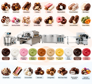Máquina <span class=keywords><strong>de</strong></span> Recubrimiento <span class=keywords><strong>de</strong></span> <span class=keywords><strong>Chocolate</strong></span> para Línea <span class=keywords><strong>de</strong></span> Producción <span class=keywords><strong>de</strong></span> Donuts, Éclairs, Crema Pastelera <span class=keywords><strong>y</strong></span> Productos <span class=keywords><strong>de</strong></span> Panadería - Product Image 3