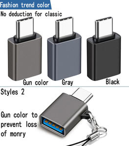 <b>USB</b> <b>C</b> to <b>USB</b> 3.0 <b>Adapter</b> Type <b>C</b> Male to <b>USB</b> a Female OTG Converter High Speed Data Transfer <b>Adapter</b> for Laptop Phone MacBook - Product Image 2