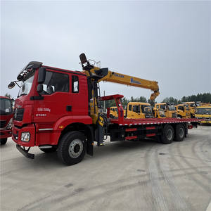 Shacman 8x4 מטען משאית פרוף בום משאית רכוב מנוף 16 טון 20ton 25ton קיבולת weicai מנוע לייואן הידראולי - Product Image 2