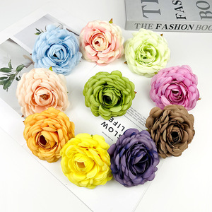 <b>Artificial</b> Camellia <b>Flower</b> Heads 9-10cm High <b>For</b> <b>Wedding</b> Home Decorations - Product Image 4