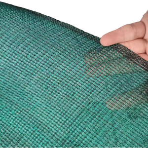 Polietilene ad alta densità (HDPE) verde parasole per piante in plastica rifinita UV vele per reti ombreggianti per serra agricole da giardino - Product Image 1