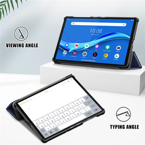 Étui <span class=keywords><strong>pour</strong></span> <span class=keywords><strong>tablette</strong></span> <span class=keywords><strong>Lenovo</strong></span> TAB <span class=keywords><strong>M10</strong></span> <span class=keywords><strong>HD</strong></span> 2e génération 2 TB-X306X X306 X306X 2020 M10HD, support pliable, support de <span class=keywords><strong>tablette</strong></span>, <span class=keywords><strong>housse</strong></span> en cuir - Product Image 2