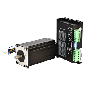 Motore <span class=keywords><strong>Stepper</strong></span> Ibrido <span class=keywords><strong>Nema</strong></span> <span class=keywords><strong>34</strong></span> a Circuito Chiuso 86x86x156+22mm 12Nm con Encoder e Driver HBS86H 2-48V - Product Image 1