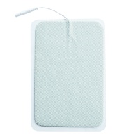 6*9cm grandes électrodes rectangulaires avec broche de 2.0mm soulagent les douleurs musculaires et articulaires unités de machine de physiothérapie adhésive TENS
