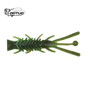 Señuelo Artificial Flotante <span class=keywords><strong>de</strong></span> Larva <span class=keywords><strong>de</strong></span> Camarón Suave Aotuo, Señuelo para Pescar Perca, <span class=keywords><strong>Pez</strong></span> Mandarín, Pesca en Agua Dulce - Product Image 1