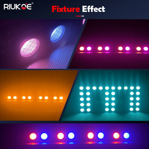 Ip65 không thấm nước ngoài trời cụm từ dẫn <span class=keywords><strong>300W</strong></span> rgba ấm trắng 5in1 COB <span class=keywords><strong>DMX</strong></span> 2 mắt blinder đèn - Product Image 6