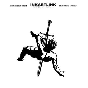 Tatuajes Temporales de Espada al por Mayor, Tatuaje Falso de 15 Días de Larga Duración, Resistente al Agua, Arte Corporal Natural con Jugo de Frutas para Brazo, Suministro al por Mayor - Product Image 1