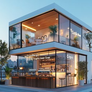 Ufficio Mobile Temporaneo con Pareti in Vetro Leggero, <span class=keywords><strong>Sala</strong></span> Funzionale per Eventi all'Aperto - Product Image 3