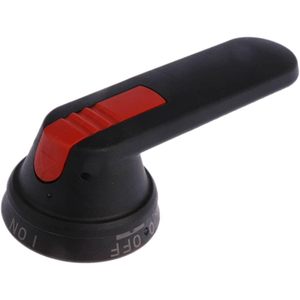 Empuñadura de pistola Abb Ohb125j12, color negro, para interruptores de la serie Os630 800, equipos industriales - Product Image 1