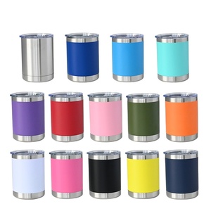 Gobelet isotherme à double paroi moderne avec logo personnalisé, 10 oz, en acier inoxydable avec revêtement en poudre - Product Image 2