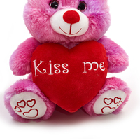 Ours en peluche pour la saint-valentin, animal en peluche, vente en gros