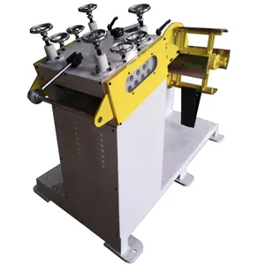 Máquina enderezadora Decoiler modelo 2 en 1, máquina de alimentación de desenrollador, de tipo 2 en 1