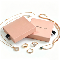 Emballage élégant et personnalisé de luxe pour bracelet en papier cartonné avec couvercle coulissant