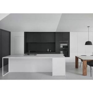 Gabinetes de Cocina Profesionales Totalmente Personalizados con Acabado Lacado o Laminado para Exportación Minorista con Gabinete de Isla - Product Image 6