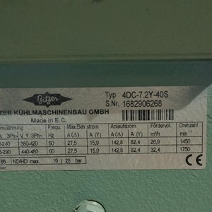 Compresseur frigorifique Bitzer 4EES-4Y-40S 3,90 kW pour systèmes de climatisation et d'eau réfrigérée - Product Image 4