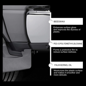 แว็กซ์ครีมทำความสะอาดแผงหน้าปัดพลาสติกสำหรับตกแต่งภายในติดทนนาน - Product Image 2