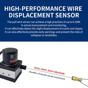 Nhà Máy Bán buôn Trung Quốc 0.2W 12V IP68 mine-sử dụng cảm biến dịch chuyển cho dự án xây dựng cảm biến - Product Image 5