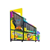 Neofuns Machine d'arcade de basket-ball commerciale, jeu de tir au panier, mini unité simple ou double connectée pour jeu compétitif, CE RoHS OEM ODM