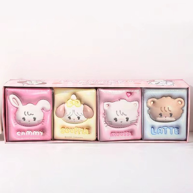 Mikko 3D Stress Relief Notebook 80K Creative Cartoon Cute Color Pages Portable Mini Notepad for Students Office