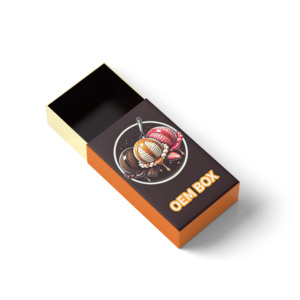 Custom Design Cardboard Paper Luxury <b>Packaging</b> Sliding Drawer Gift Box with Handle - Product Image 6