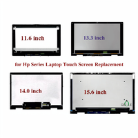 Écran de remplacement LCD pour ordinateur portable HP Spectre/Envy/Pavilion Series Touch Digitizer Display Assembly FHD 1920x1080