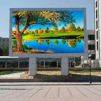 Affichage LED mural modulaire P10 de 960x960 mm, étanche IP65, de qualité supérieure, pour la publicité, panneau d'affichage extérieur