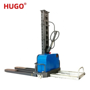 Máquina apiladora elevadora 1T 1,6 M, carretilla elevadora portátil de carga automática, apilador eléctrico - Product Image 4