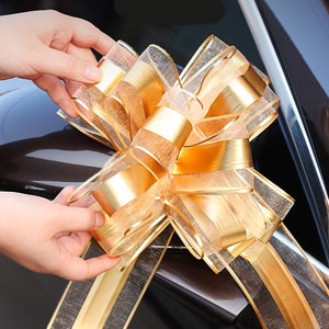 8 Inch <strong>Ribbon</strong> Bows Pull Bows <strong>Ribbon</strong> Organza Organdy Curly Gift <strong>for</strong> <strong>Car</strong> Wedding - Product Image 2