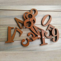 Kit de fabrication de magnets pour réfrigérateur en bois avec lettres anglaises pour enfants