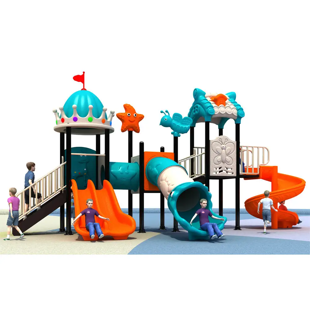 Giá rẻ công viên giải trí trò chơi trẻ em ra cửa Thiết bị sân chơi ngoài trời playsets cho trẻ em